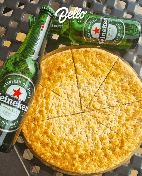 Focaccia cu sare si susan